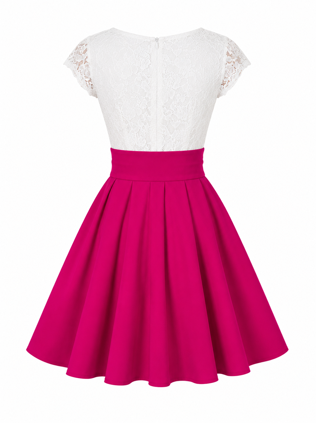 The Julia – Lace Fit-and-Flare Dress