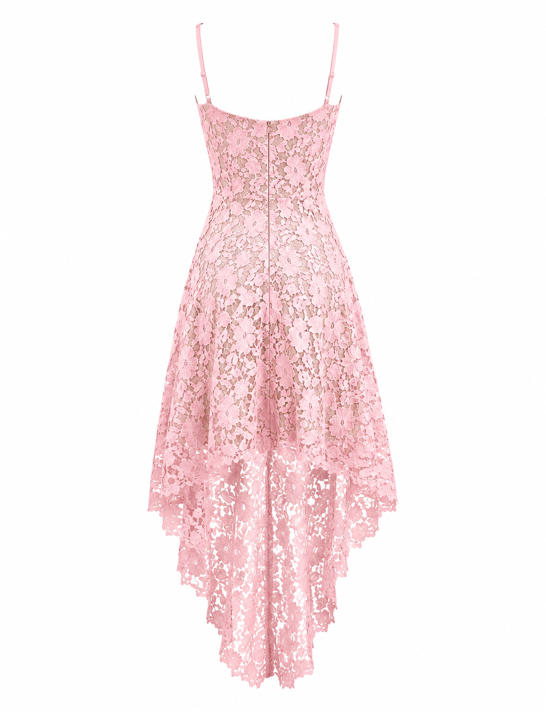 The Vibia – Floral High-Low Dress