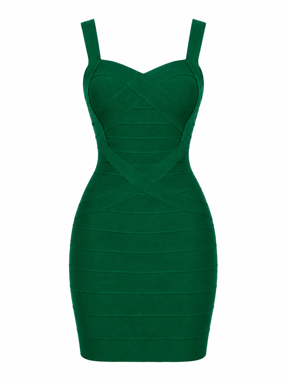 The Sulpicia - Sculpted Bandage Cocktail Dress
