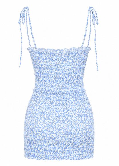 The Florella - Floral Cami Bodycon Mini Dress