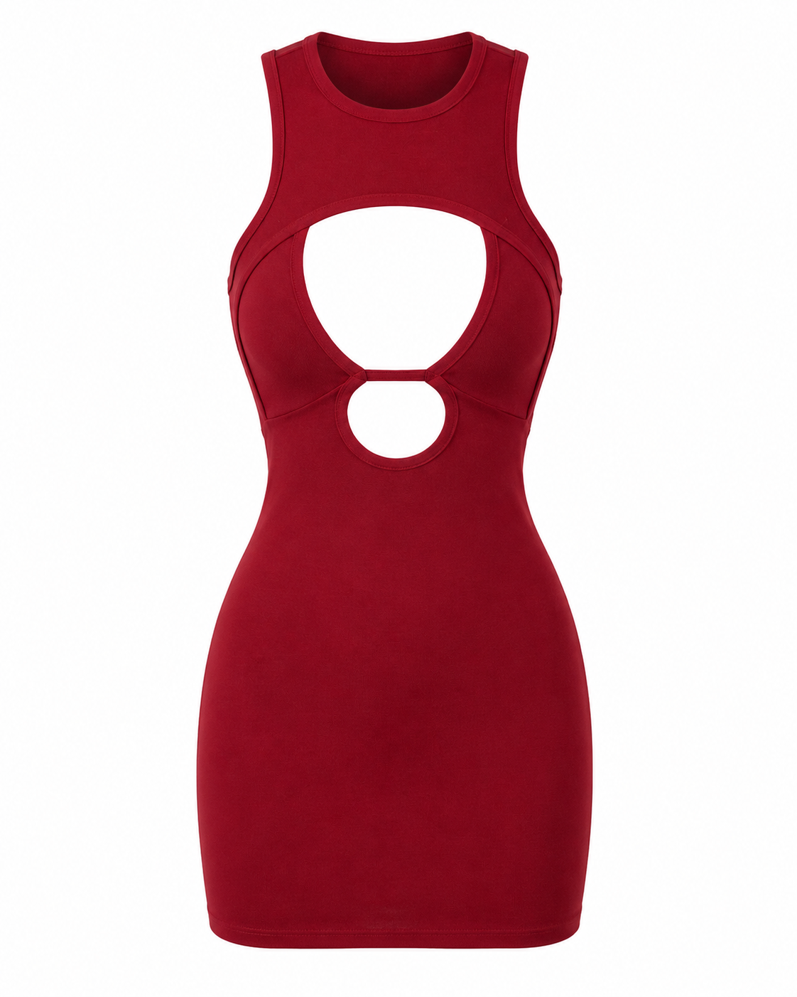 The Vesania - Hollowed-Out Sleeveless Dress