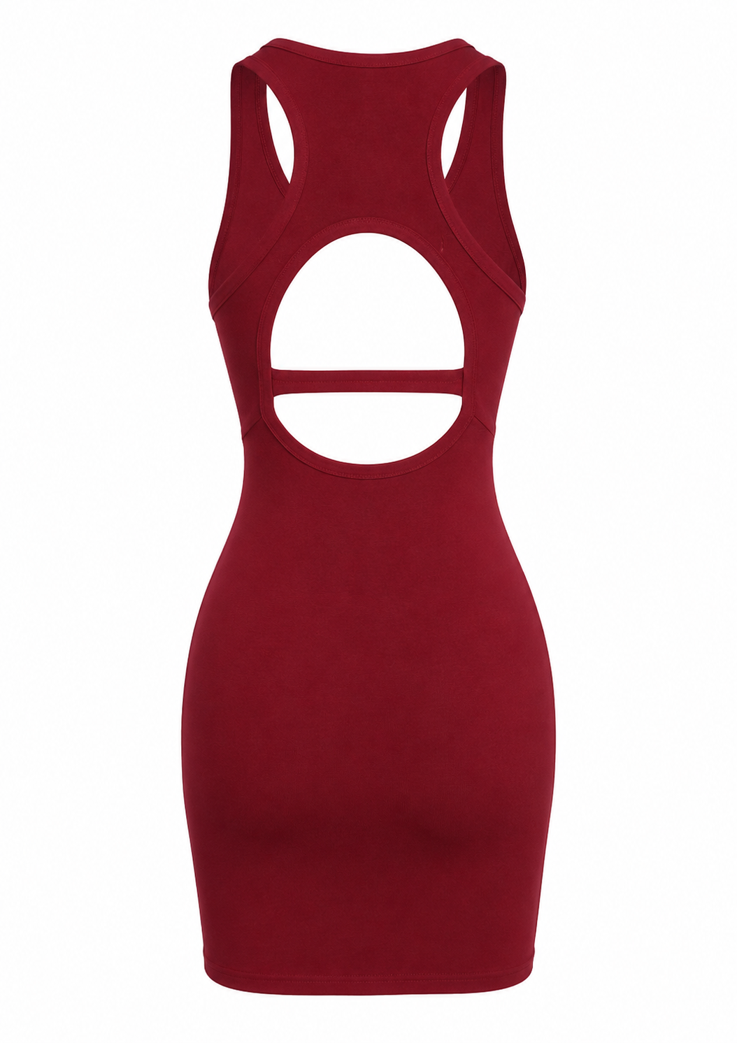 The Vesania - Hollowed-Out Sleeveless Dress