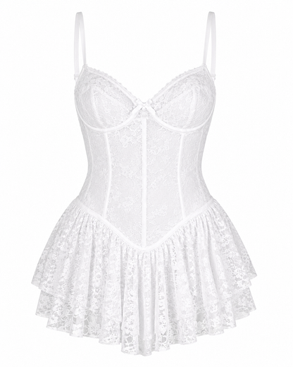 The Cassia - Elegant Slim Fit Lace Dress