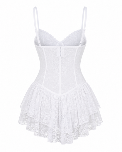 The Cassia - Elegant Slim Fit Lace Dress
