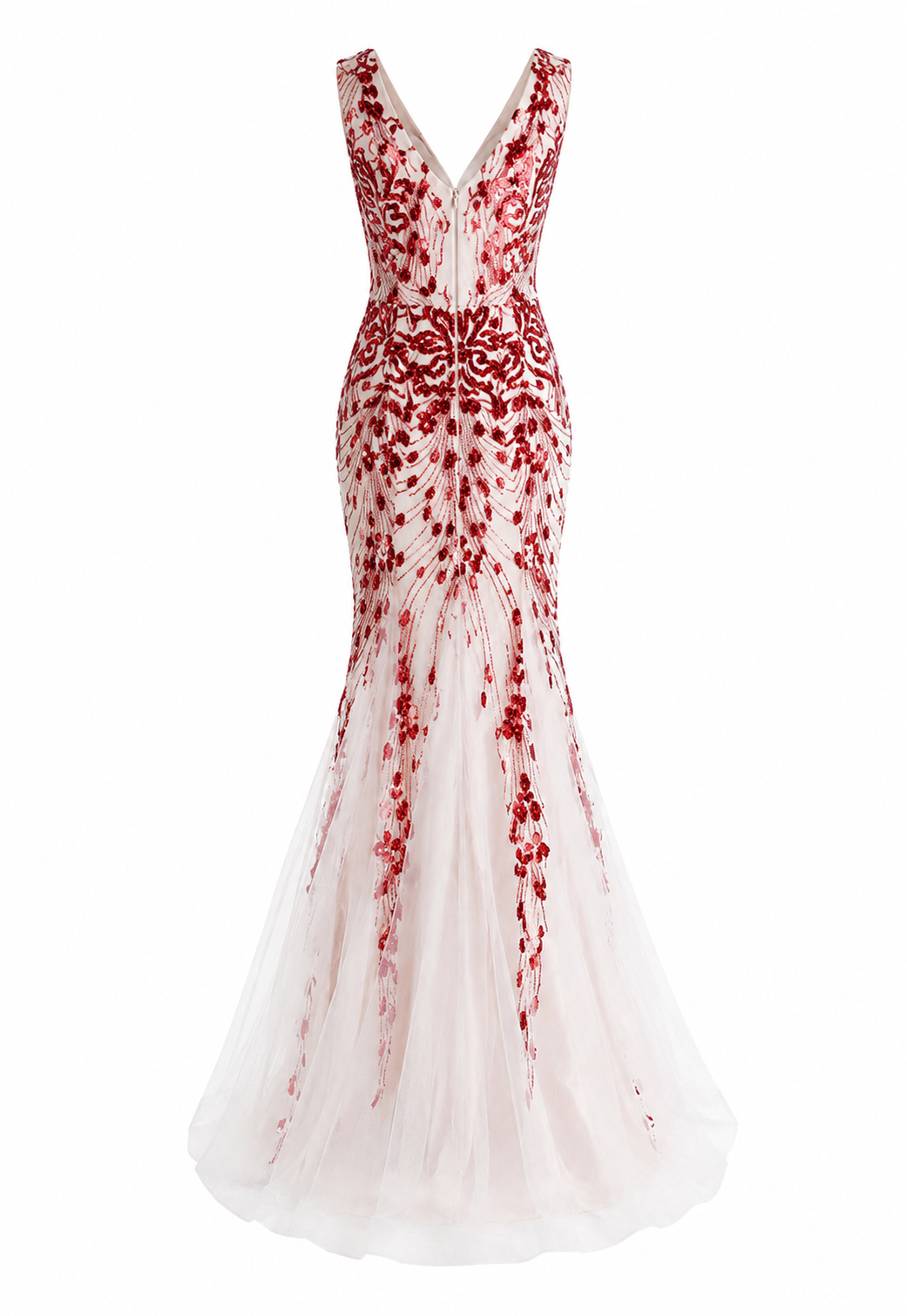 The Octavia – Floral Mermaid Gown