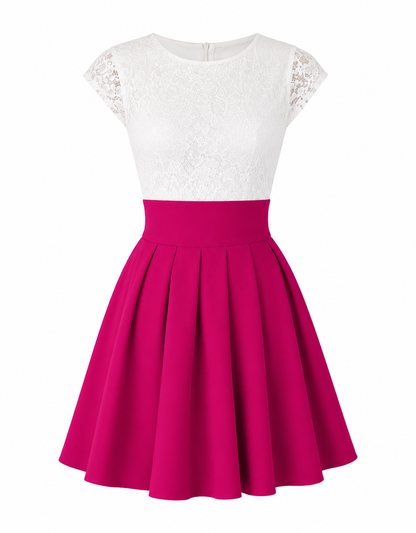 The Julia – Lace Fit-and-Flare Dress