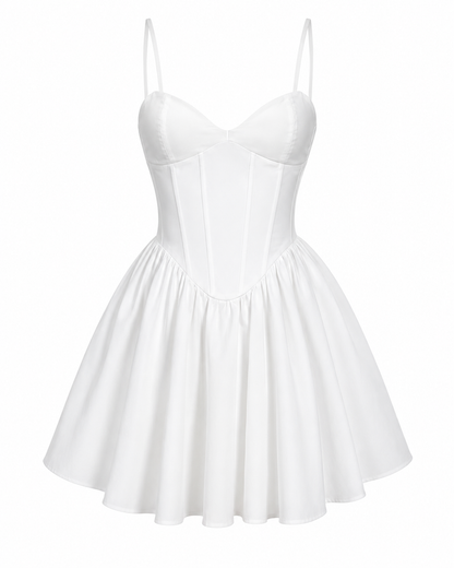 The Lucentia – Modern Corset Mini Dress