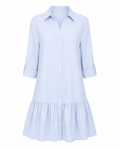 The Aelia - Long Sleeve Block Dress